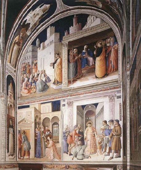 Scenes from the Lives of Sts Lawrence and Stephen, Fra Angelico